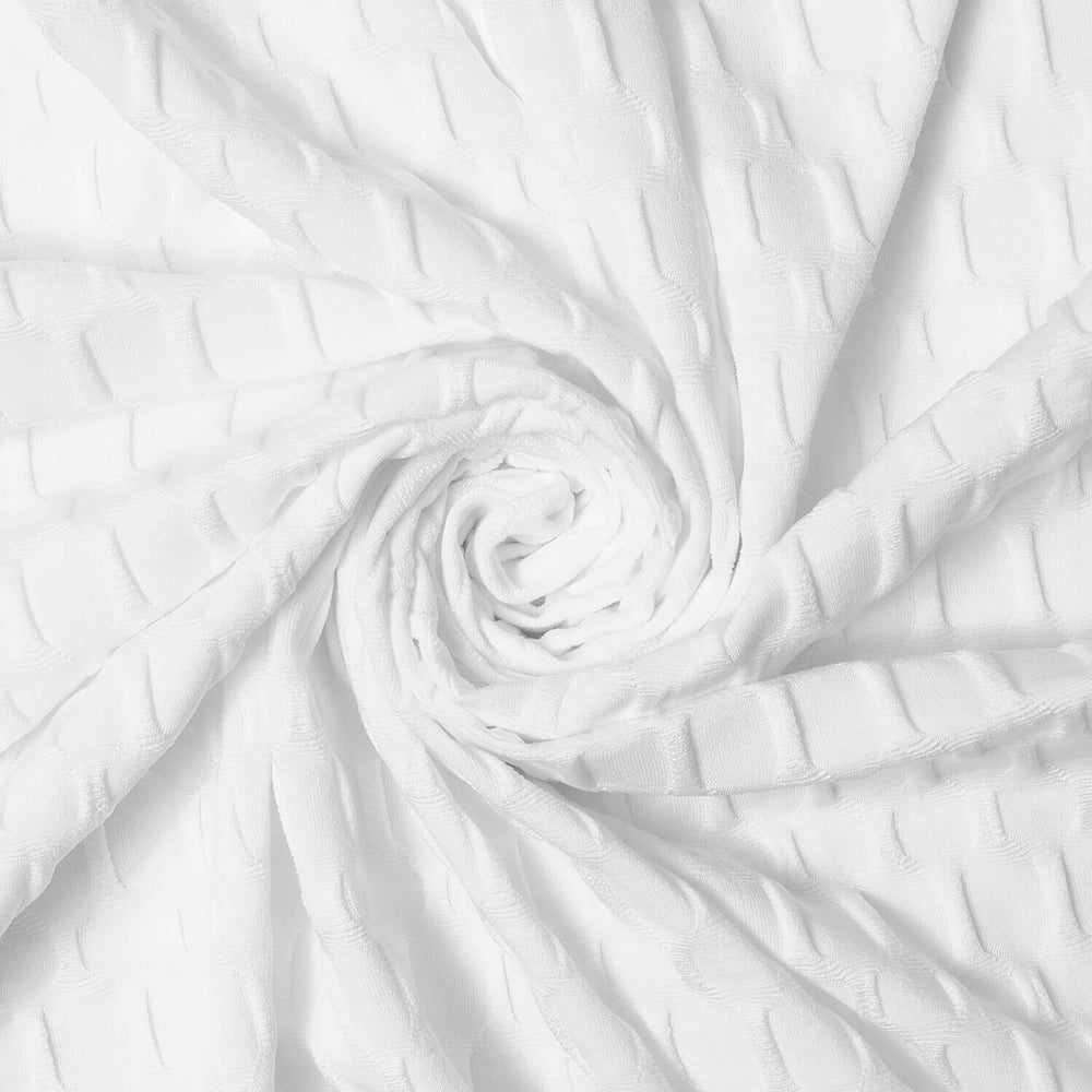 Bubble Jacquard Performance Knit Fabric Wholesale Direct