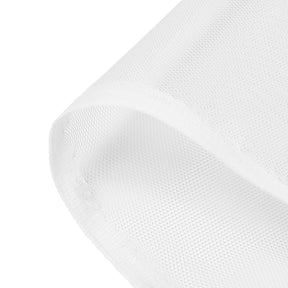 White Hard Net Hex Mesh Fabric Stiff Crinoline Netting 60 by the