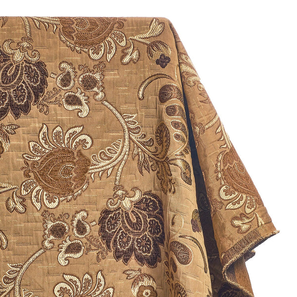 Floral Chenille Upholstery Brocade Jacquard