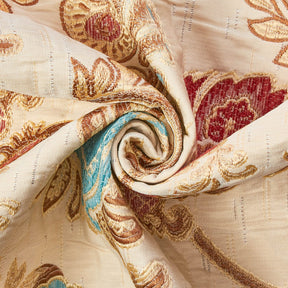Floral Chenille Upholstery Brocade Jacquard