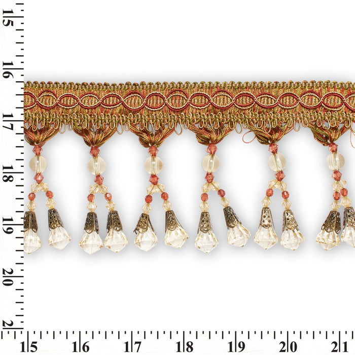 Picture Idea: Beaded Rhinestone Tassel Fringe Trim