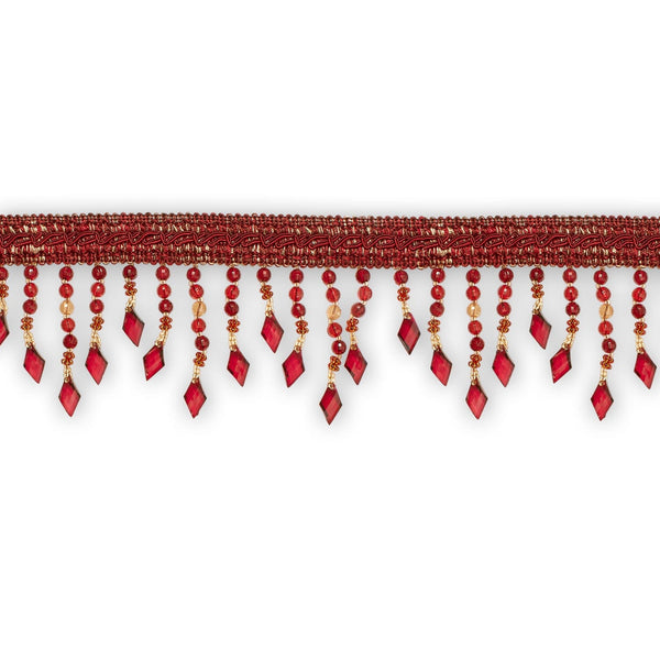 Diamond Beaded Rhinestone Tassel Fringe Trim