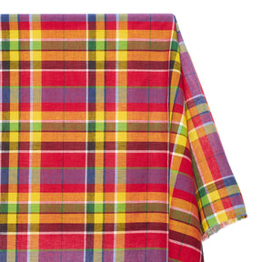 Madras Plaid Fabric (Style 41216)