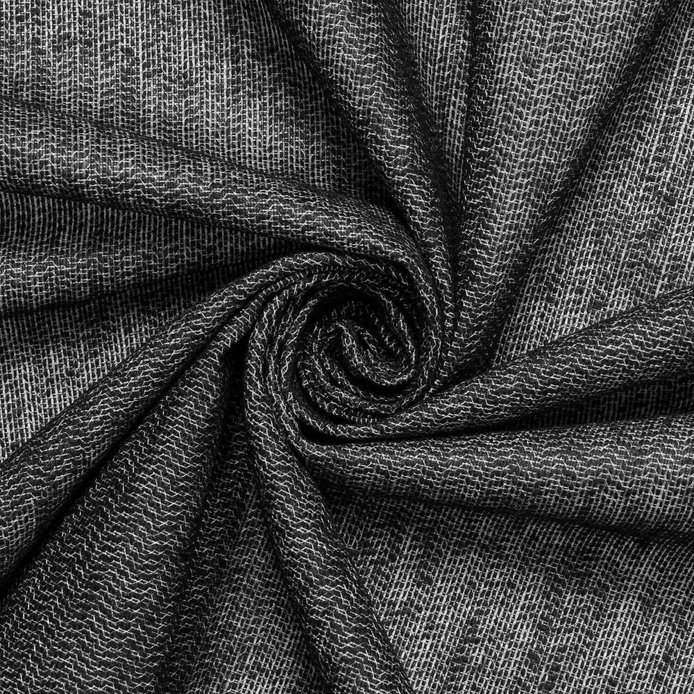 Heavyweight Weft Fusible Interfacing Fabric SV580071 Black 1