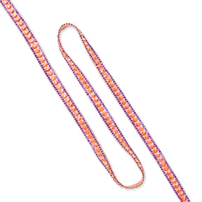 Chain Resin Rhinestone Iron On Trim