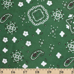 Paisley Print Bandana Broadcloth (60 Inches)