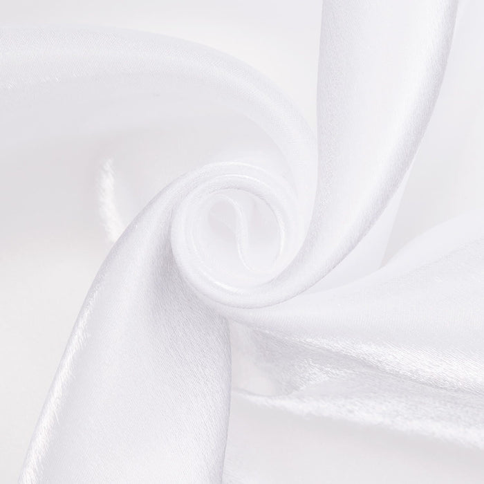Caramel Cream Silk Satin Face Organza Fabric main image 0