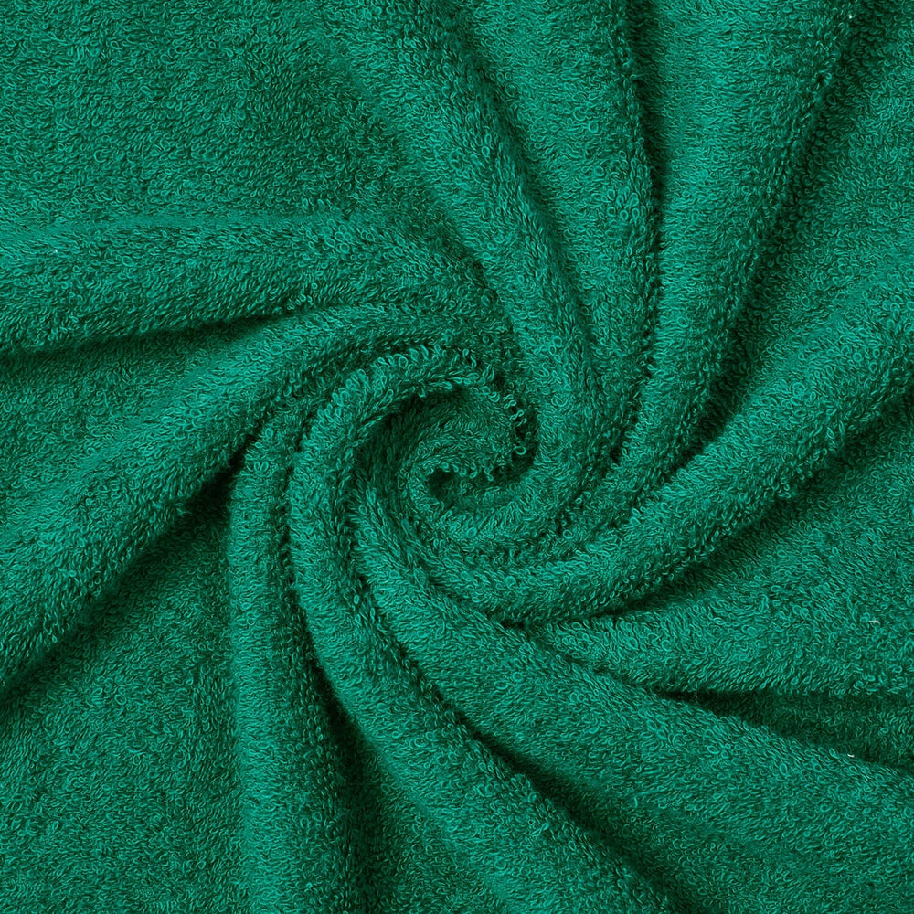 15 Oz Cotton Terry Cloth Fabric SV580270 Hunter Green 1