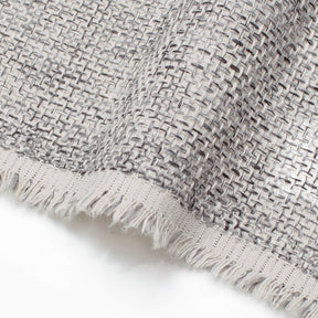 Plain Woven Inlay Upholstery Fabric SV580298 Grey A3