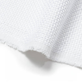 Plain Woven Inlay Upholstery Fabric SV580300 White A3