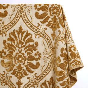 Floral Damask Chenille Upholstery Brocade Jacquard