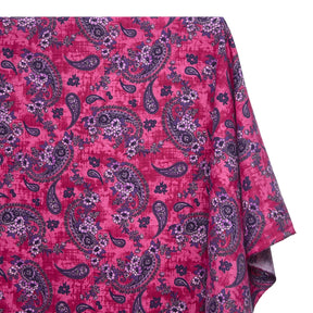 Paisley Printed Cotton Flannel