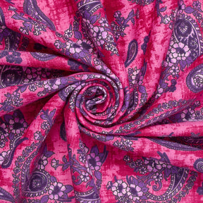 Paisley Printed Cotton Flannel