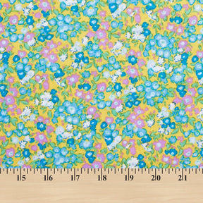 Floral Meadow Printed Cotton Flannel