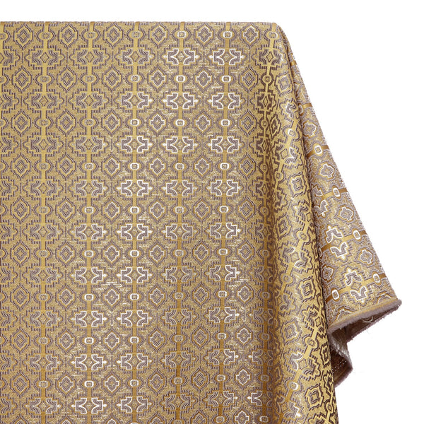 Kashmir Geometric Extra Wide Brocade Upholstery Jacquard