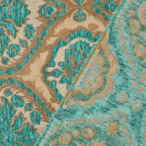 Tissu Polyester Léger Imprimé Floral Damas - Pour Robes, Couture, Créations