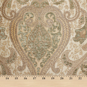 Spade Damask Chenille Upholstery Brocade Jacquard