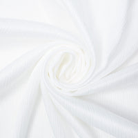 Shiny Striped Crinkle Crepe Satin