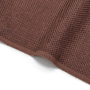 Plain Woven Inlay Upholstery Fabric SV581923 Brown A3