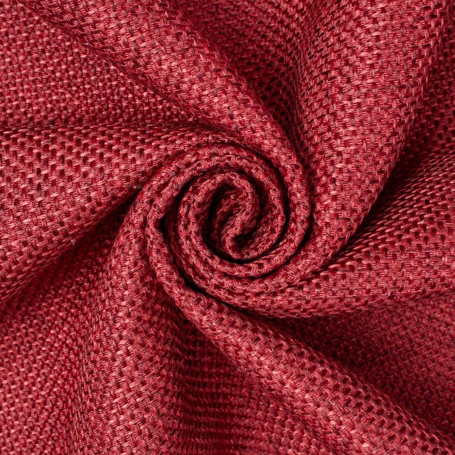 Plain Woven Inlay Upholstery Fabric SV581925 Burgundy A2