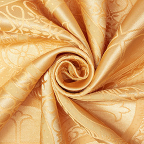 Liturgical Church Ecclesiastical Satin Jacquard Brocade Fabric SV581955 Gold A2