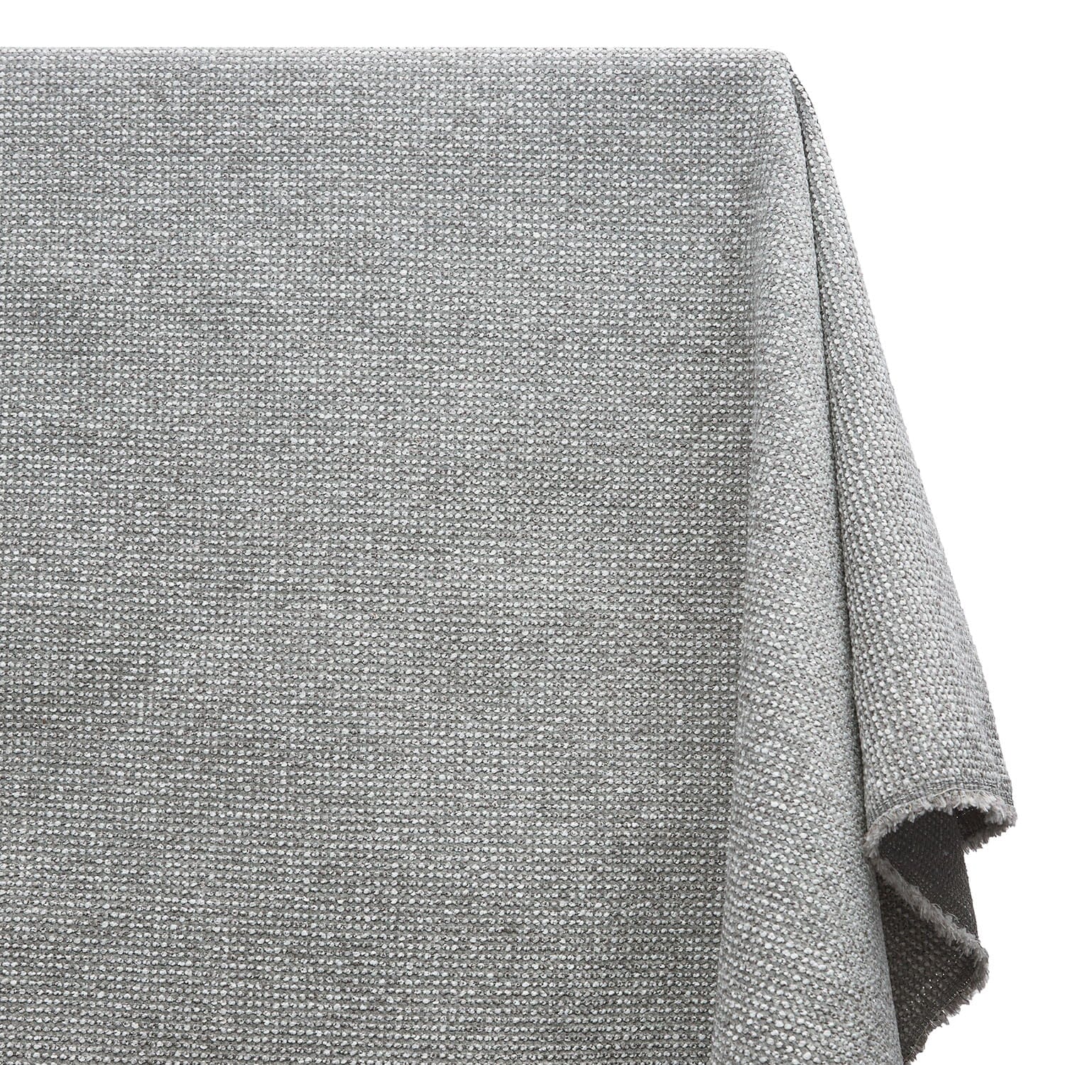 Nubby Jacquard Chenille Upholstery Fabric SV582026 Heather Grey Image A1