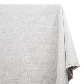 Nubby Jacquard Chenille Upholstery Fabric SV582027 White Image A1