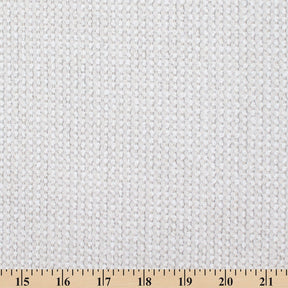 Nubby Jacquard Chenille Upholstery Fabric SV582027 White Image A9