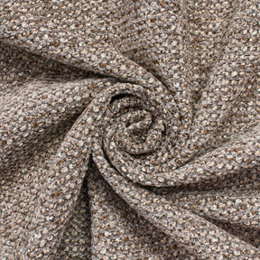 Nubby Jacquard Chenille Upholstery Fabric SV582028 Brown Image A2