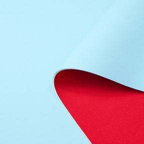 Closed Cell Neoprene Bonded Sponge Waterproof Fabric SV582060 Baby Blue / Red 2