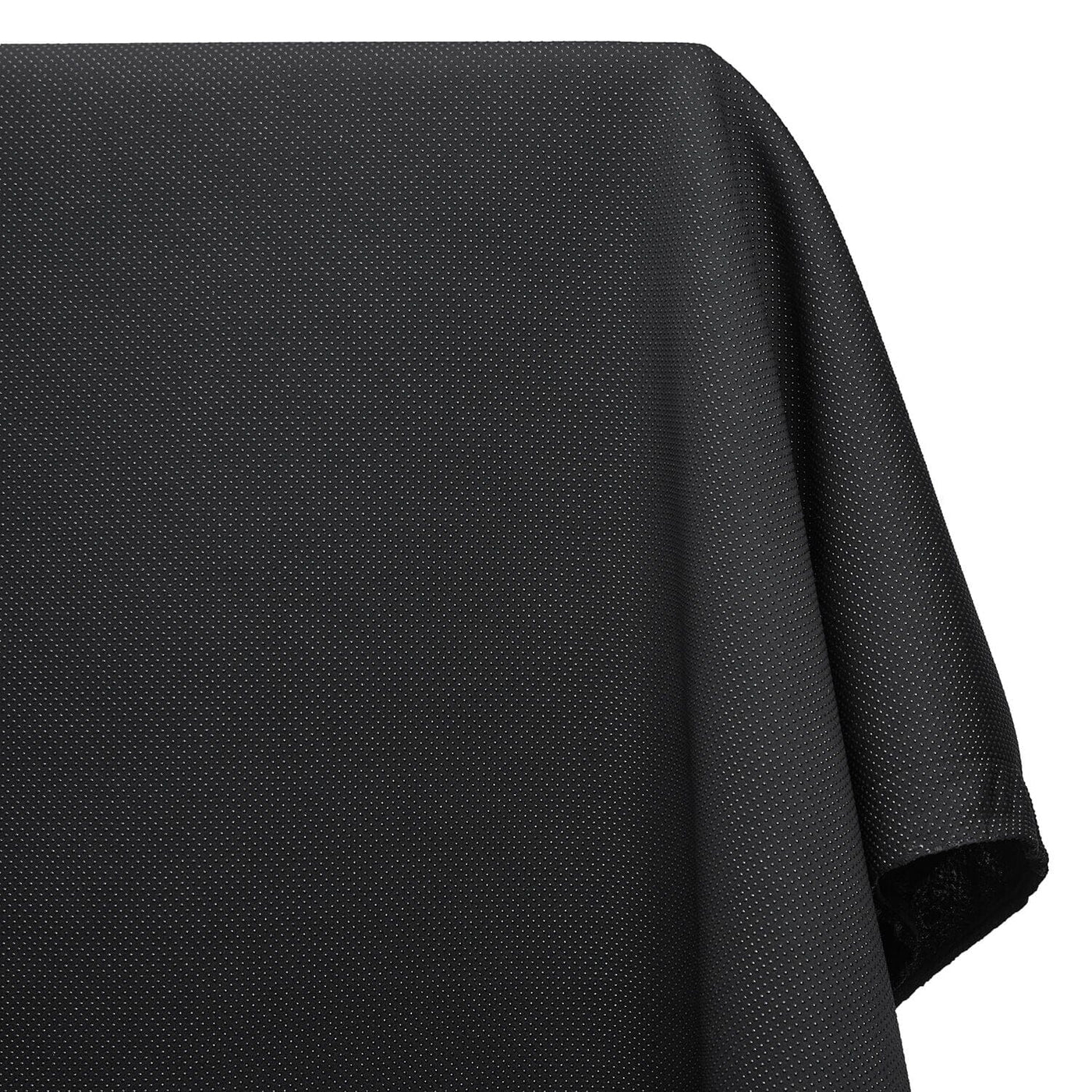 Non Slip Stretch Waterproof Dotted Neoprene Scuba Knit Fabric SV582062 Black 1