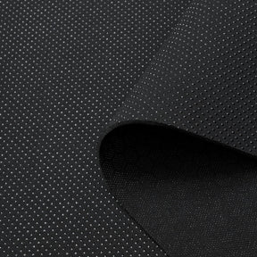 Non Slip Stretch Waterproof Dotted Neoprene Scuba Knit Fabric SV582062 Black 2