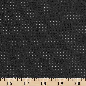 Non Slip Stretch Waterproof Dotted Neoprene Scuba Knit Fabric SV582062 Black 4