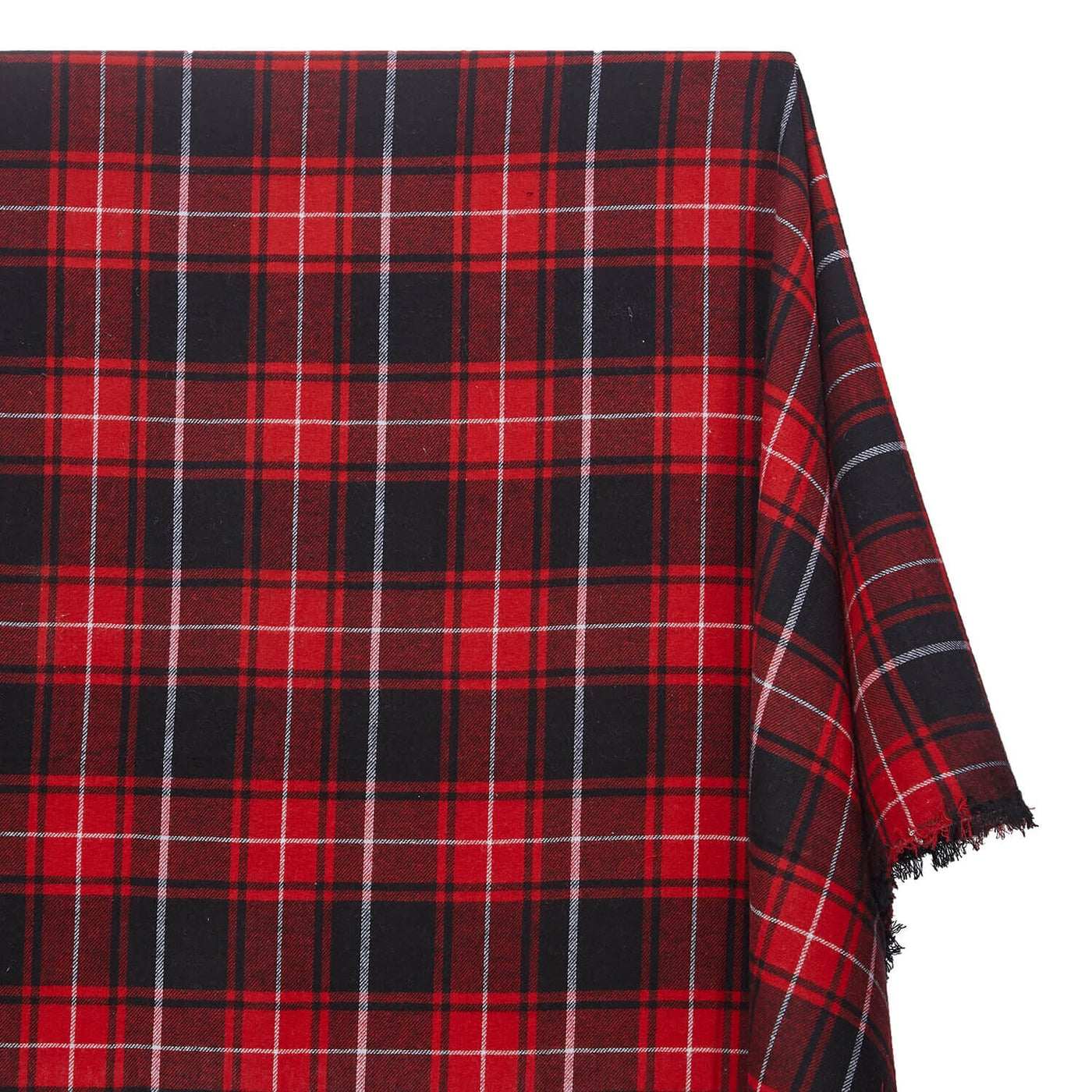 Tartan Plaid Yarn Dyed Brushed Cotton Flannel Design 20 Fabric SV582113 A1