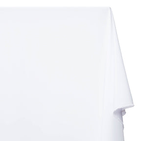 Stretch Polyester Tissue Faille Fabric SV582285 White Image A1