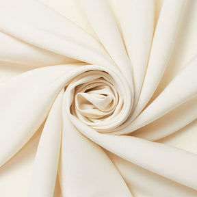Stretch Polyester Tissue Faille Fabric SV582286 Off White Image A2