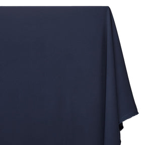Stretch Polyester Tissue Faille Fabric SV582293 Navy Blue Image A1