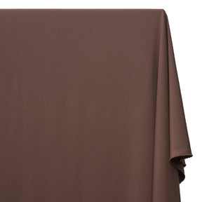 Stretch Polyester Tissue Faille Fabric SV582303 Brown Image A1