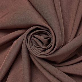Stretch Polyester Tissue Faille Fabric SV582303 Brown Image A2