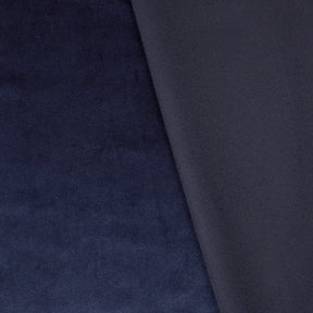 Upholstery Holland Flocking Velvet Fabric SV582358 Navy Blue Image A5