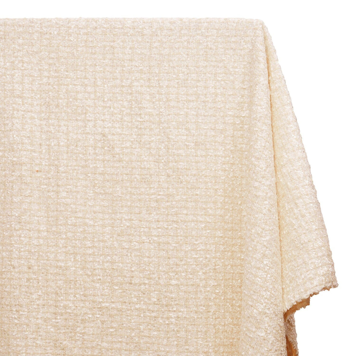 Plush Eyelash Boucle Tweed Fabric By The Yard