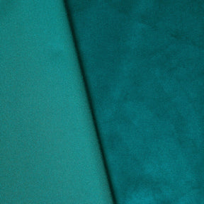Upholstery Holland Flocking Velvet Fabric SV582457 Teal Image A5