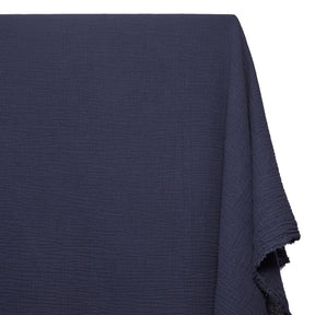 Double Cotton Gauze Fabric SV582460 Navy Blue Image A1