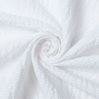 Striped Cotton Seersucker Fabric SV582659 White Image A1