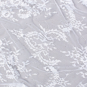 Vine Chantilly Lace Fabric SV582663 White Image A4