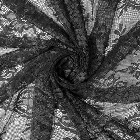 Vine Chantilly Lace Fabric SV582664 Black Image A2