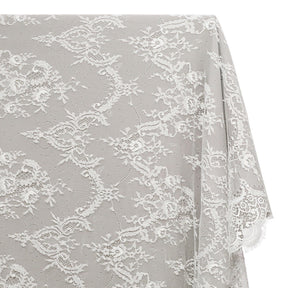 Vine Chantilly Lace Fabric SV582666 Off White Image A1