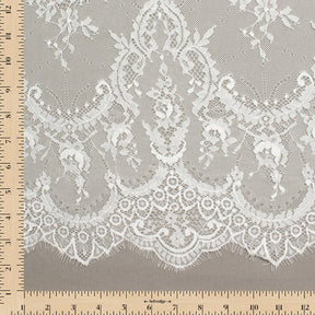 Vine Chantilly Lace Fabric SV582666 Off White Image A9