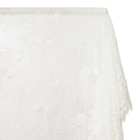 Leafy Chantilly Lace Fabric SV582673 Off White Image A1
