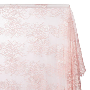 Leafy Chantilly Lace Fabric SV582675 Blush Image A1